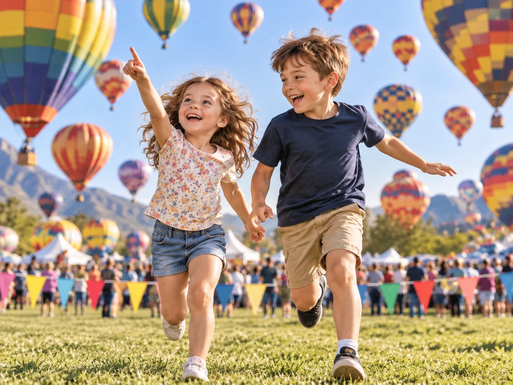 A Backyard Leap, Reimagined — After · balloon festival