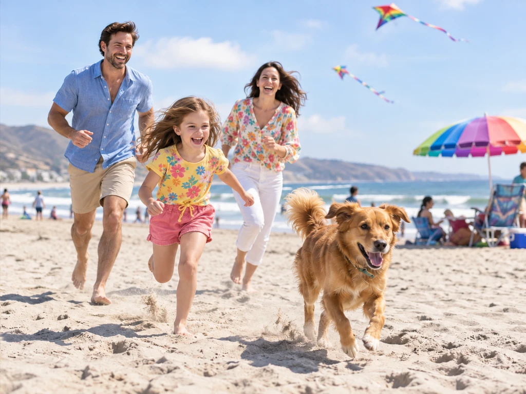 A Family Day, Set Free — After · beach adventure