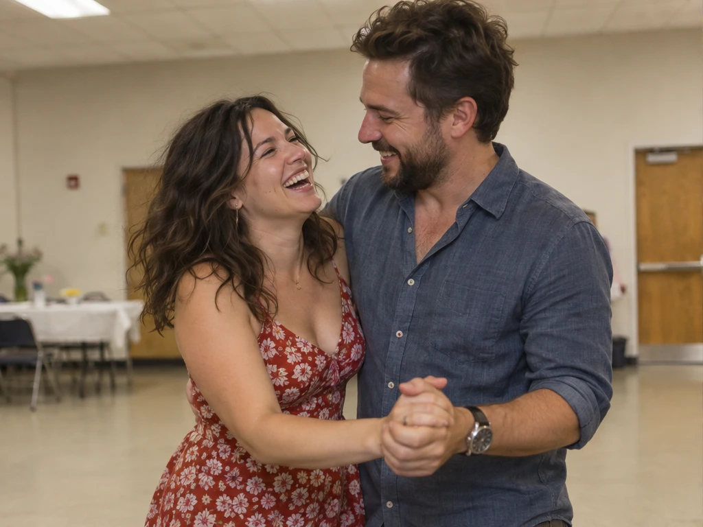 A Candid Dance, Somewhere New — Before · candid moment
